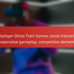 Multiplayer Ghost Train Games: social interaction, cooperative gameplay, competitive elements